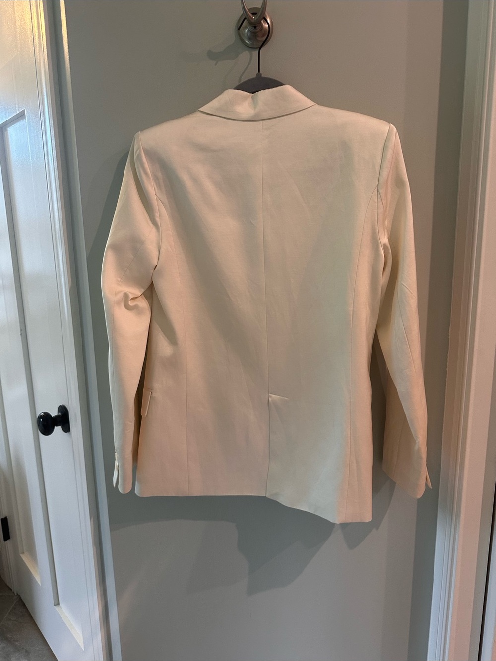 Mare Marr X Anthropologie Satin Blazer View 4